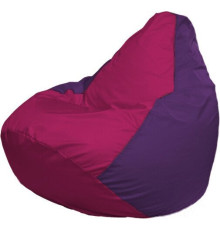 Кресло-мешок Flagman Груша Макси Г2.1-380 фиолетовый/фуксия