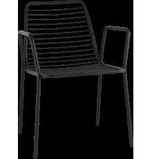 Стул Stool Group Дели с подлокотниками LV-107-9005 металл черный