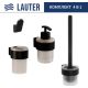 Набор аксессуаров для ванной Lauter 21TS3019 + 21TS3021 + 21TS3011 + 21TS3023 Matt Black, 4 предмета