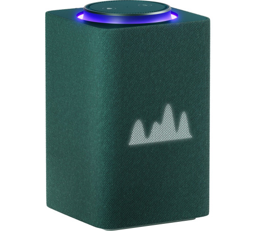 Умная колонка Яндекс Станция Макс с хабом умного дома Zigbee, зеленый