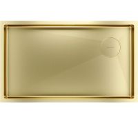 Кухонная мойка Paulmark NEXT-SKEW 74 Uni PM887444-BG золото/брашированное золото