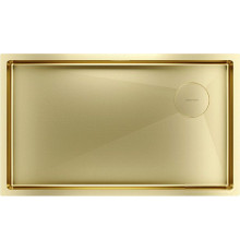 Кухонная мойка Paulmark NEXT-SKEW 74 Uni PM887444-BG золото/брашированное золото