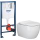 Унитаз подвесной Ceramica Nova Rimless CN3001 + 38772001