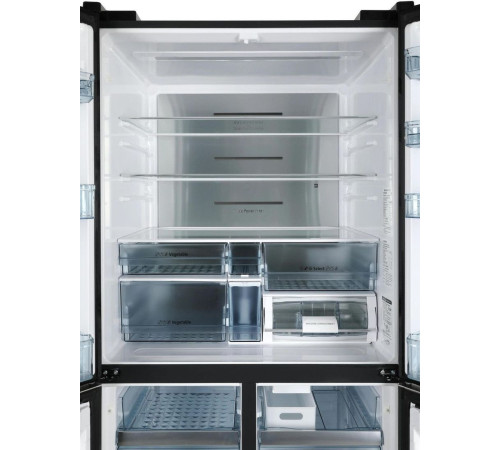 Четырёхдверный холодильник Hitachi R-WB820VUC2GBK