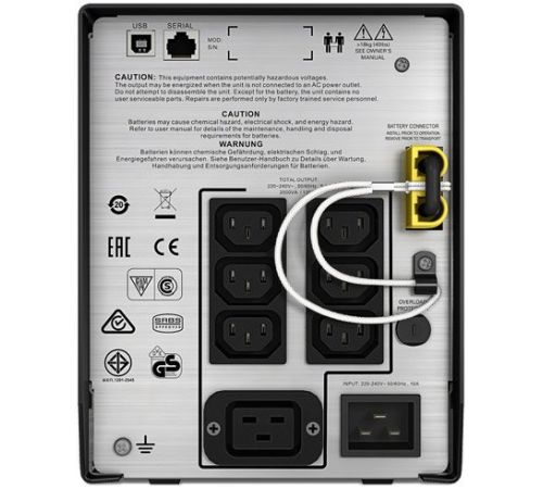 Источник бесперебойного питания  APC Smart-UPS C 2000VA LCD 230V SMC2000I