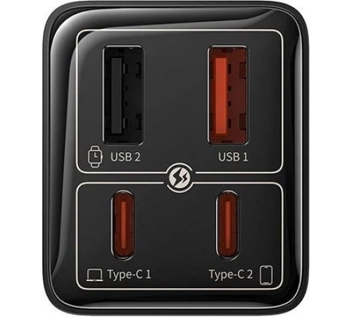 Сетевое зарядное Baseus GaN6 Pro Fast Charger 2C + 2U 100W P10162705112-00 черный