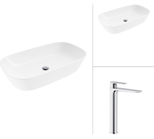 Умывальник Lauter 21393-70 + Reef 21CK8678C