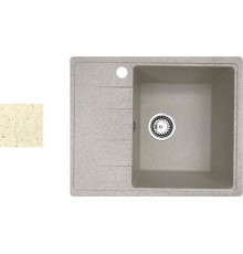 Кухонная мойка БелЭворс Mila R бежевый, без сифона