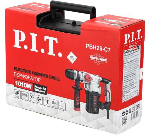 Перфоратор P.I.T. PBH26-C7 кейс