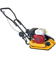Виброплита Skiper С-60 Honda GX160 бак, колеса, мат