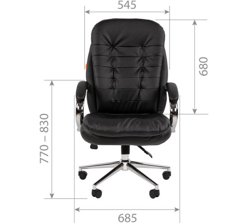 Офисное кресло CHAIRMAN 795 Эко экокожа бежевый