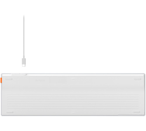 Клавиатура A4Tech Fstyler FBX50C серебристый/белый