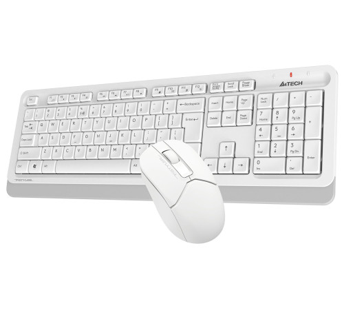 Клавиатура + мышь A4Tech Fstyler FG1012 белый
