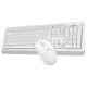 Клавиатура + мышь A4Tech Fstyler FG1012 белый