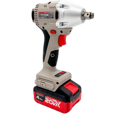 Гайковерт Crown CT22046HX-4S TB с 1-им АКБ