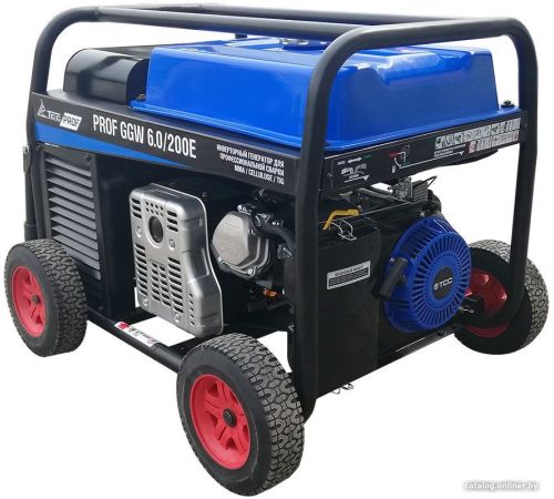 Бензиновый генератор ТСС PROF GGW 6.0/200E MMA/TIG/Cellulose