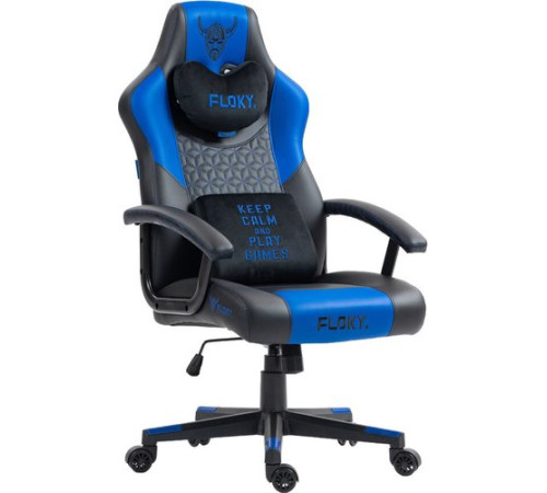 Игровое геймерское кресло FLOKY Huginn Blue SP синий