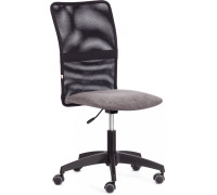 Офисное кресло TetChair 29/W-11 флок/ткань серый/черный