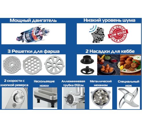Мясорубка Renova MG320-R2SP