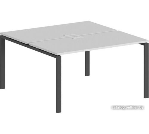 Стол Norden 140x123.8x75 SG.242.WH.63.AN антрацит/белый