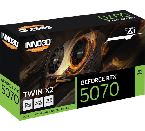 Видеокарта Inno3D GeForce RTX 5070 Twin X2 N50702-12D7-195064N