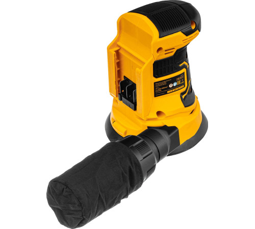 Эксцентриковая шлифмашина Denzel COS-125-0 без АКБ