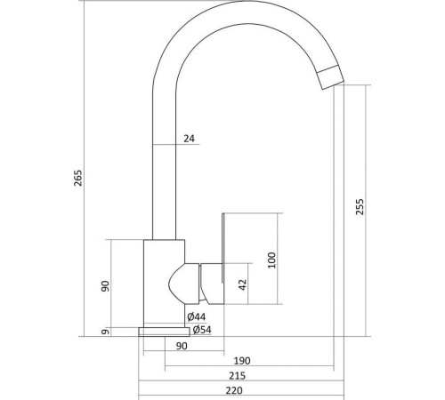 Смеситель Славен СЛ-ОД-Ж22
