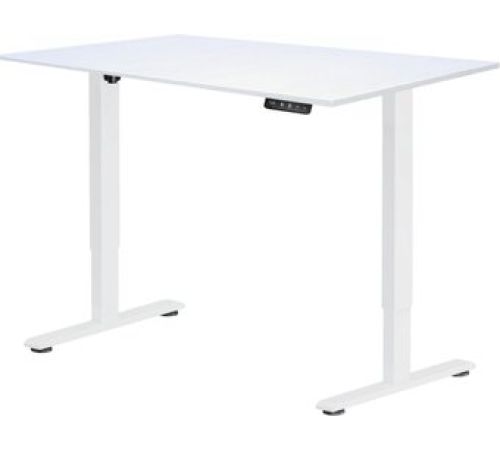 Стол с регулировкой высоты ErgoSmart Electric Desk Prime 1380х800х18 мм Ясень Тронхейм/белый