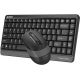 Офисный набор A4Tech Fstyler FG1110 черный/серый