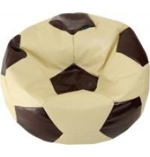 Кресло-мешок Flagman Мяч Стандарт М1.3-1126 кремовый/коричневый
