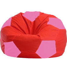 Кресло-мешок Flagman Мяч Стандарт М1.1-175 красный/розовый