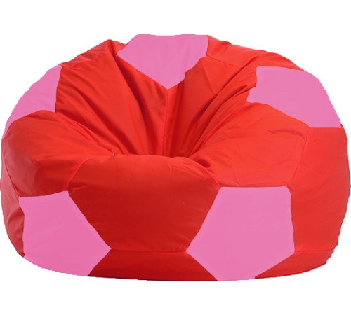 Кресло-мешок Flagman Мяч Стандарт М1.1-175 красный/розовый