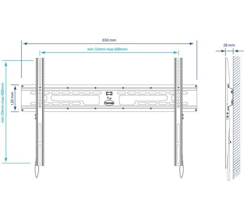 Кронштейн для телевизора Kromax FLAT-1