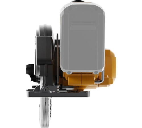 Дисковая циркулярная пила Deli EDC551Z без АКБ