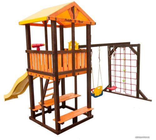 Игровой комплекс Perfetto Sport Bari-9 качели лодочка, малыш