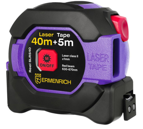 Лазерный дальномер Ermenrich Reel SLR540 фиолетовый