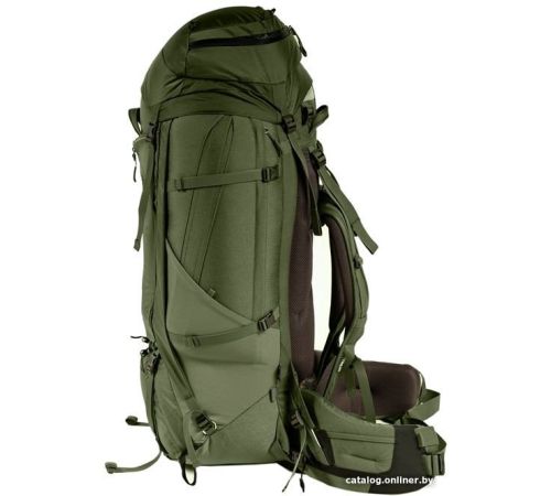 Туристический рюкзак Tatonka Bison 75+10 серый/оливковый