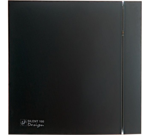 Осевой вентилятор Soler&Palau Silent-100 CZ Matt Black Design - 4C 5210007700