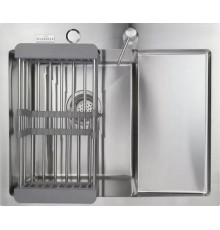 Кухонная мойка MARRBAXX C5848L-R стальной/нержавеющая сталь