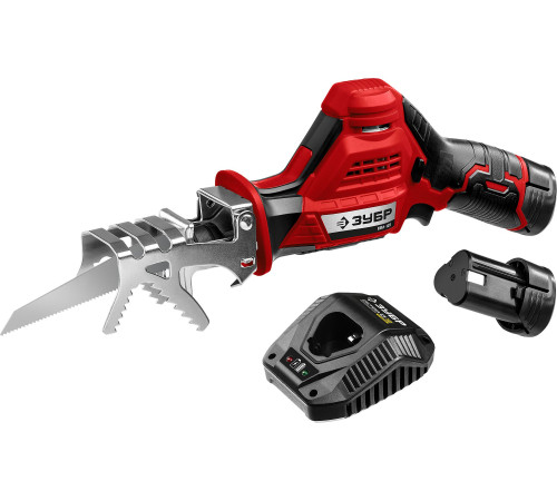 Сабельная пила Зубр Мастер СПЛ-125-22 с 2-мя АКБ