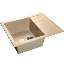 Кухонная мойка GranFest GF-Q650L песочный
