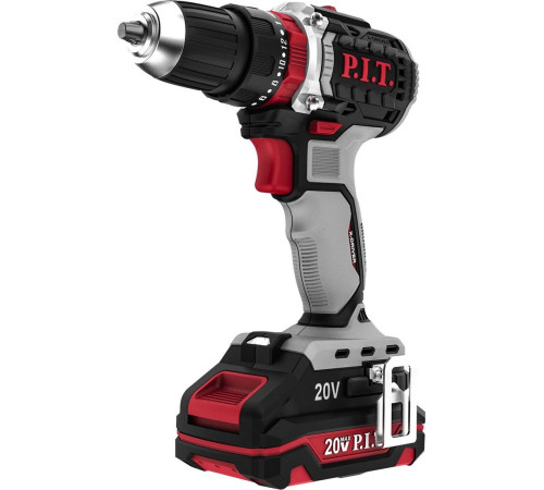 P.I.T. P0005-03 шуруповерт, перфоратор, болгарка, 2 АКБ, кейс