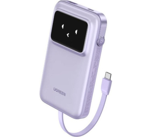 Внешний аккумулятор Ugreen PB511 10000mAh сиреневый