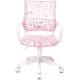 Компьютерное кресло Бюрократ Burokids 1W розовый единороги/пластик белый