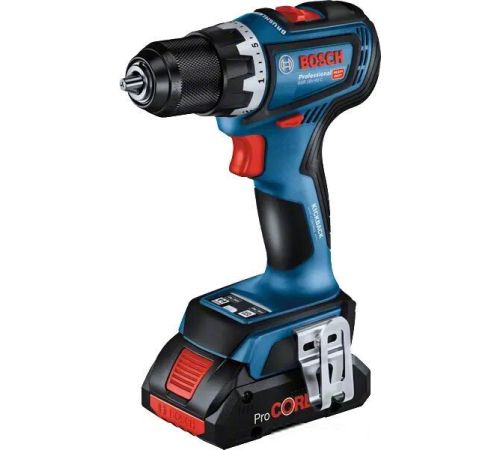 Дрель-шуруповерт Bosch GSR 18V-90 C Professional 06019K6006 с 2-мя АКБ 5 Ач, кейс