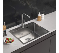 Кухонная мойка ARFEKA Eco AR 600*500 Satin Decor Volcanic Rock