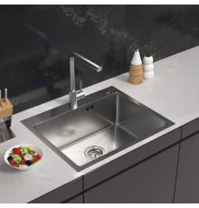 Кухонная мойка ARFEKA Eco AR 600*500 Satin Decor Volcanic Rock