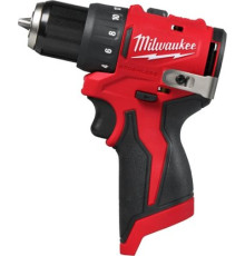 Дрель-шуруповерт Milwaukee M12 BLDDRC-202C 4933499686 с 2-мя АКБ, кейс