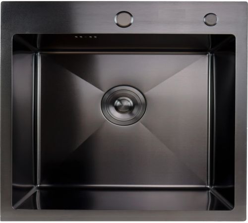Кухонная мойка Berge 5045 premium Nano Black черный
