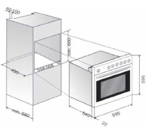 Электрический духовой шкаф KUPPERSBERG RC 699 ANX